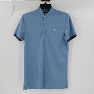 Macade Polo Shirt Womens Small Golf polo Concept Blade Collar Short Sleeve logo